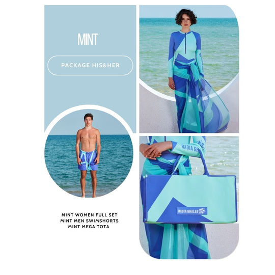 Mint His & Hers Package With Tote Bag