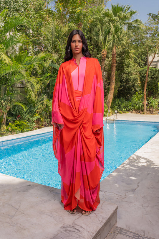Cherry Blaze II Kaftan