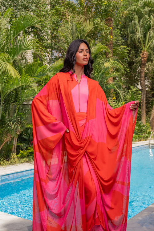 Cherry Blaze II Kaftan