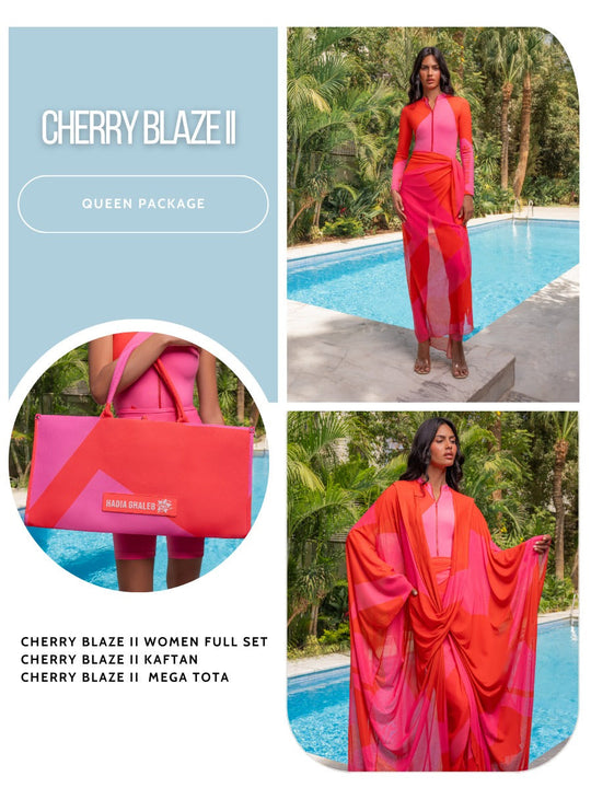 Cherry Blaze Queen Package 3 Pieces