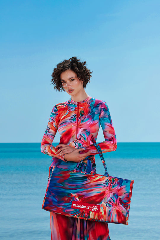 Flora Mega Tote Bag