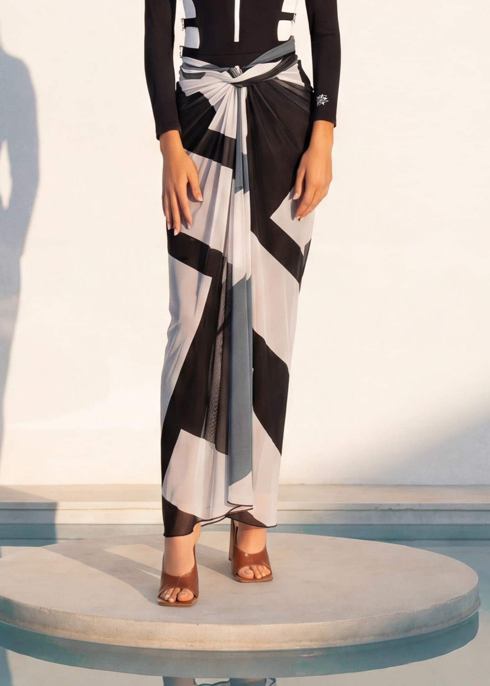 Belted– Individual Pieces: Top / Leggings / Short / Skirt / Scarf