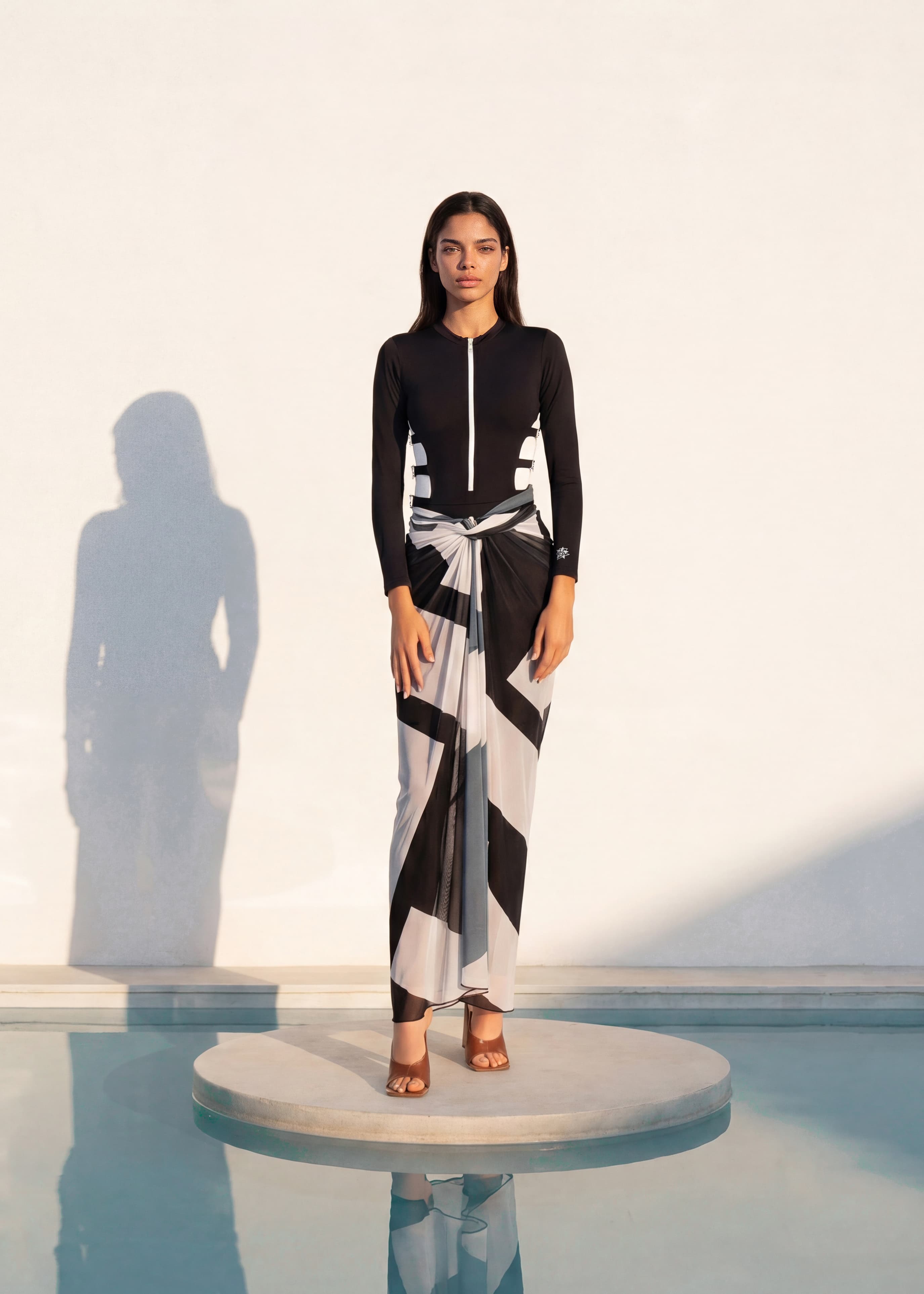 Belted Noir Burkini Pre Order M and L 5 days