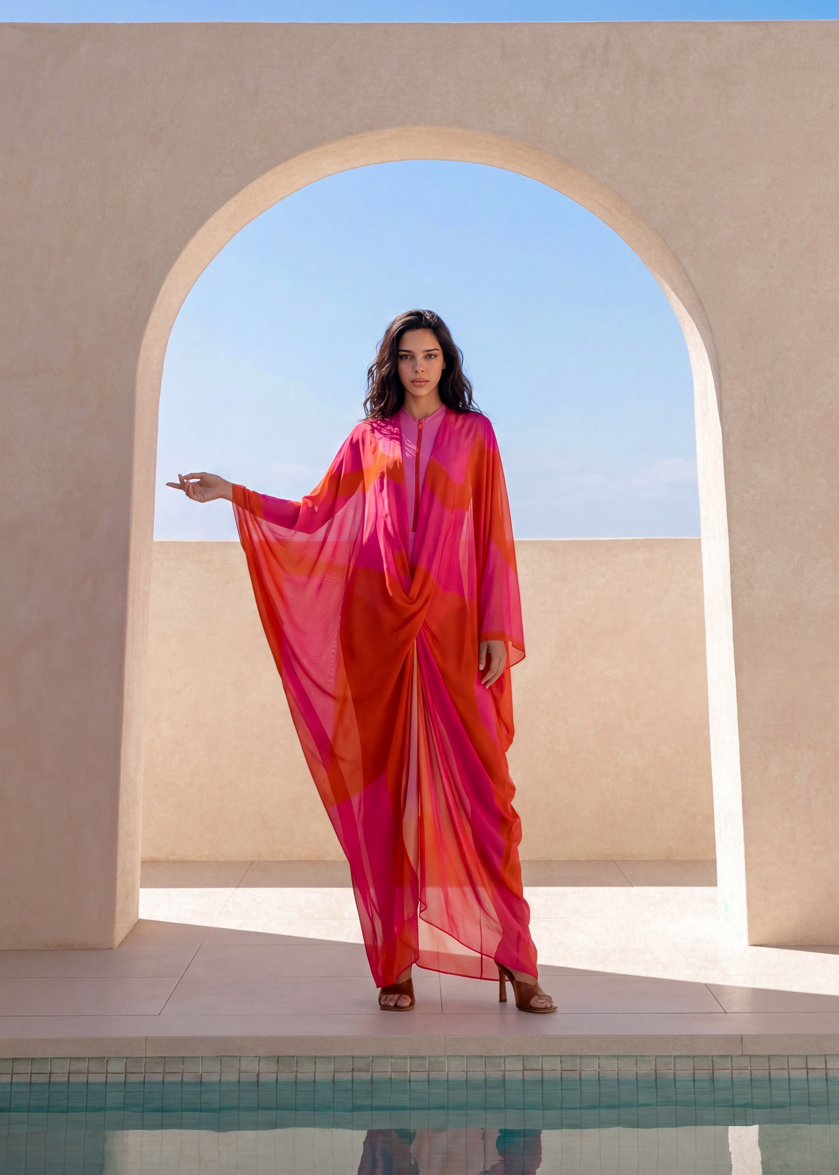 Belted Cerise Queen Package 3 Pieces