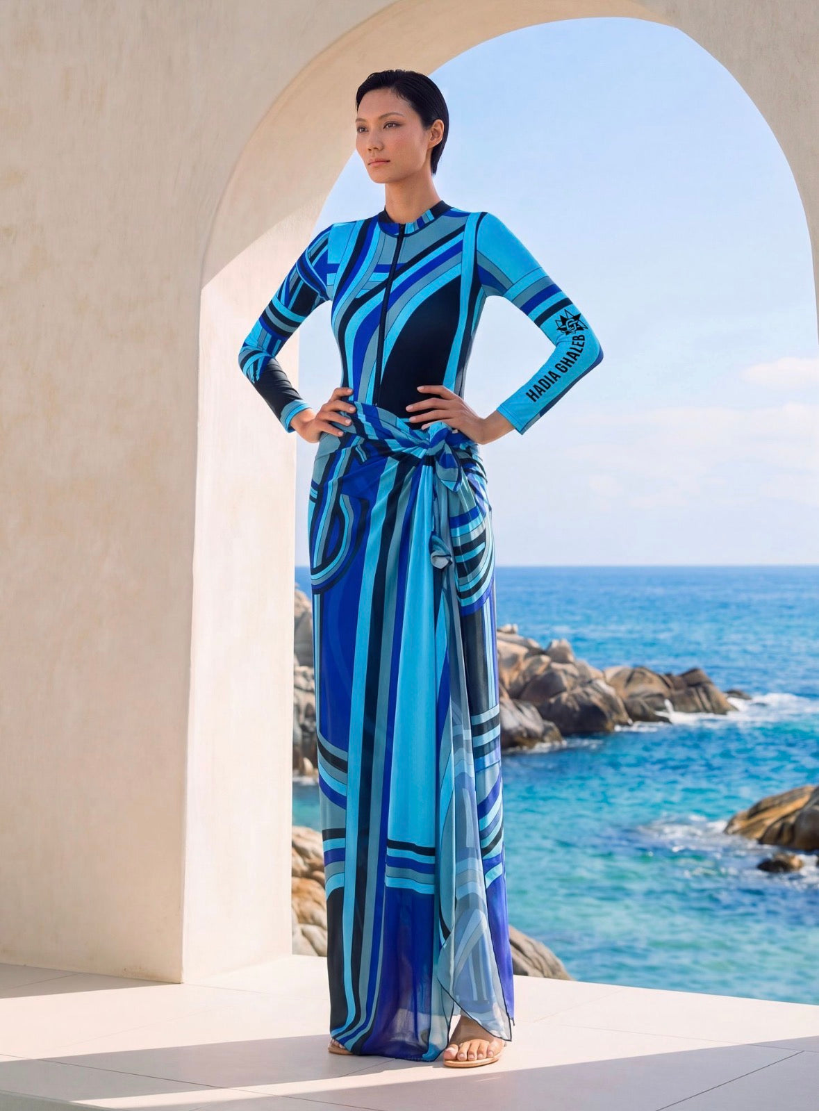 OG Fiamma Ciel Burkini