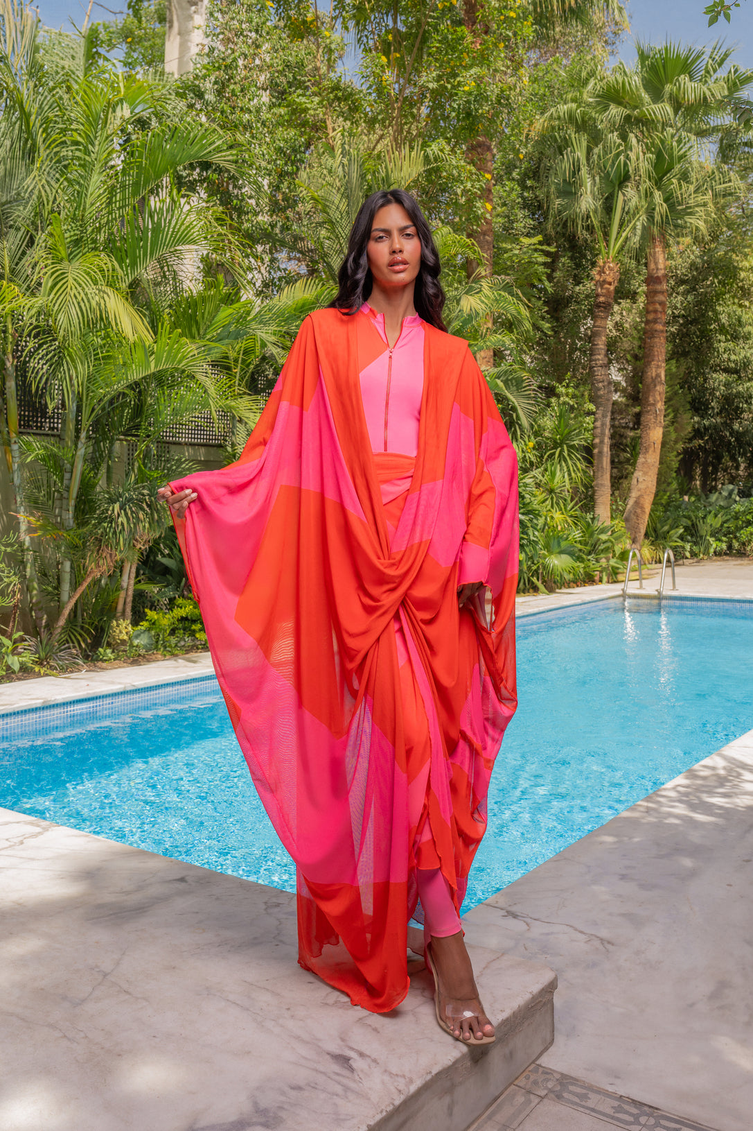 Cherry Blaze II Kaftan