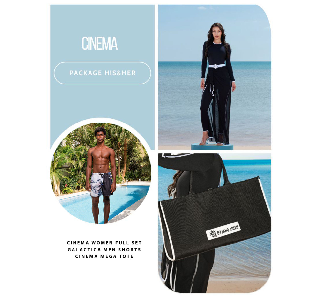 Complete Modest Fashion Bundles - Hadia Ghaleb
