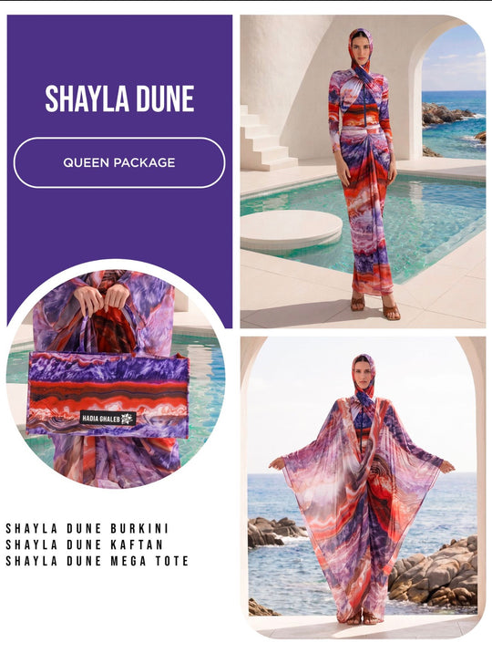 Shayla Dune Queen Package 3 Pieces
