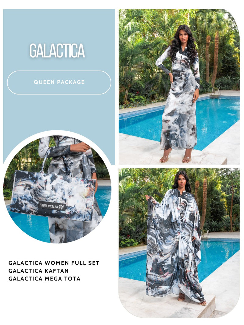 GALACTICA Queen Package 3 pieces