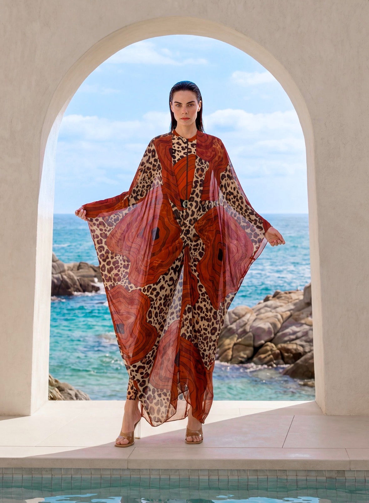 Wrap Leo Rouge Queen Package 3 Pieces