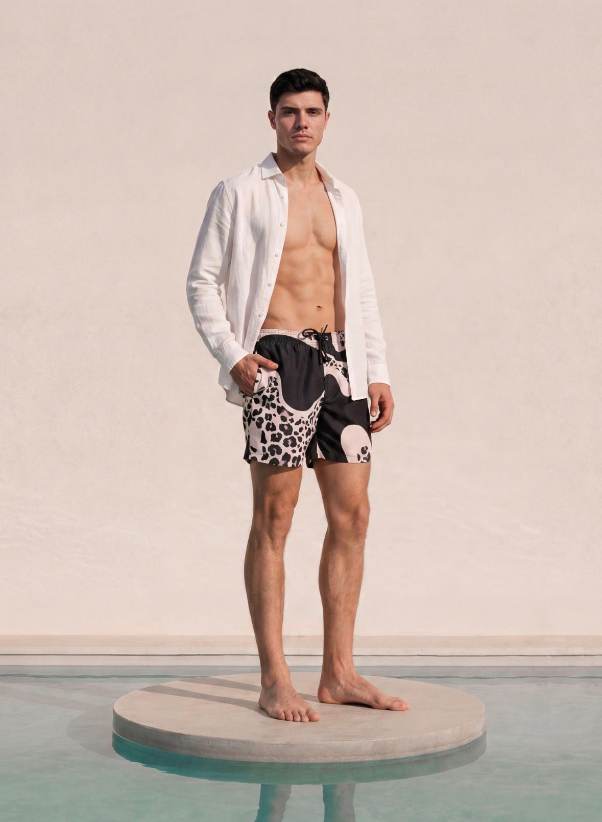 Leo Gris Men’s Shorts