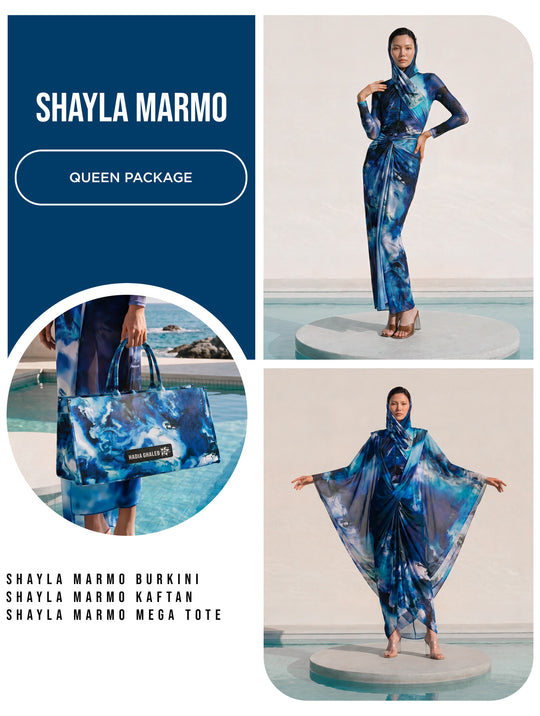 Shayla Marmo Queen Package 3 Pieces