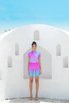 Sunset Monogram Short Full Set AFR